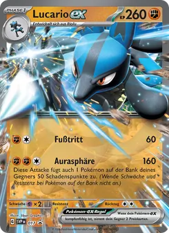 Lucario-ex, SVP Black Star Promos Nº 017 Holo