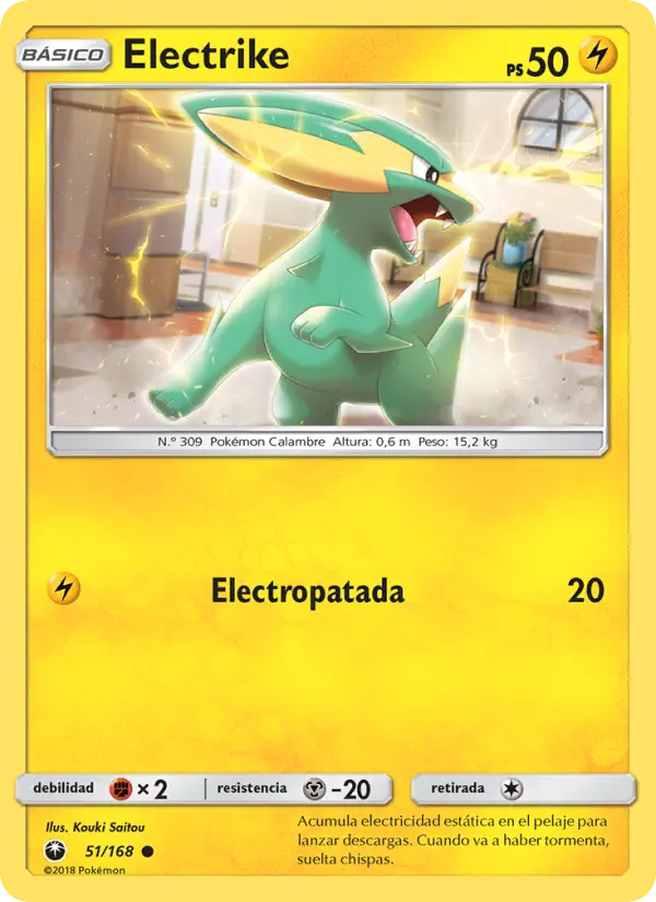 Electrike, Tormenta Celestial Nº 51
