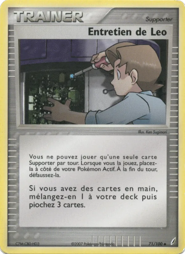 Entretien de Leo, EX Gardiens de Cristal Nº 71