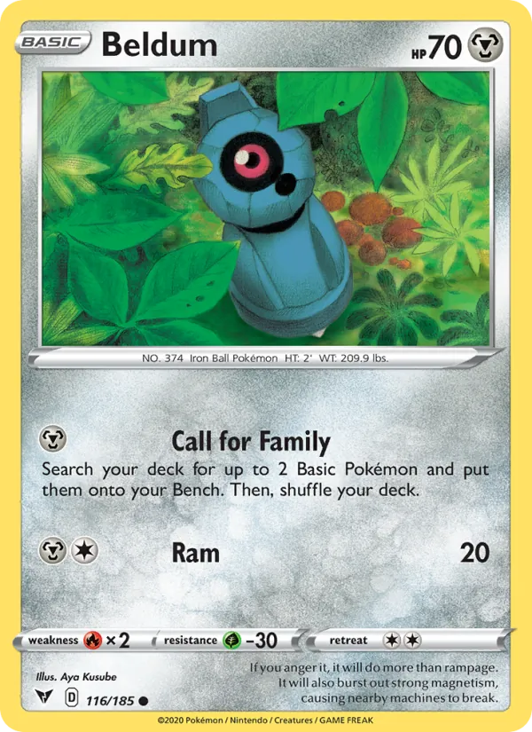 Beldum, Vivid Voltage Nº 116