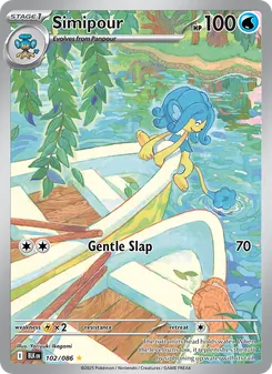 Simipour, Black Bolt No. 102 Holo