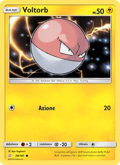 Voltorb, Gioco di Squadra No. 38 Normal