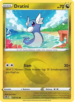 Dratini, Silberne Sturmwinde No. 129 Normal