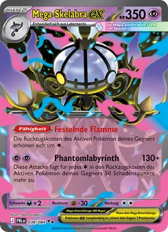 Mega-Skelabra-ex, Dunkelnacht Nº 038 Holo