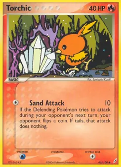 Torchic, Crystal Guardians No. 66 Normal