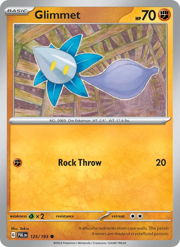 Glimmet, Paldea Evolved No. 125