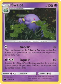 Swalot, Tormenta Celestial Nº 58 Normal