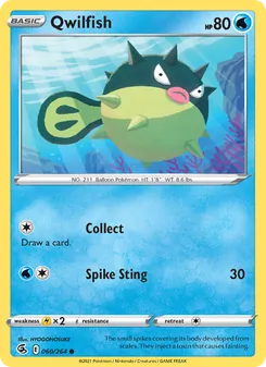 Qwilfish, Fusion Strike No. 60 Normal
