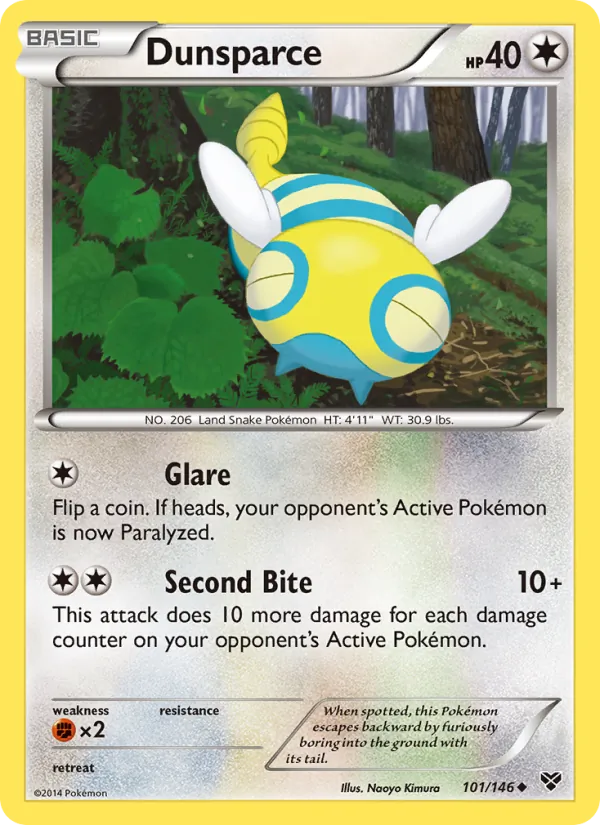 Dunsparce, XY No. 101