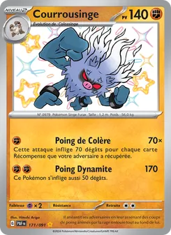 Courrousinge, Destinées de Paldea Nº 171 Holo