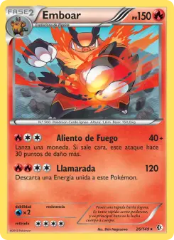 Emboar, Fronteras Cruzadas No. 26 Normal
