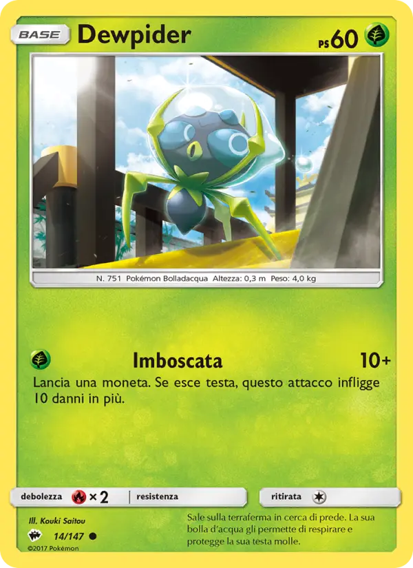Dewpider, Ombre Infuocate No. 14