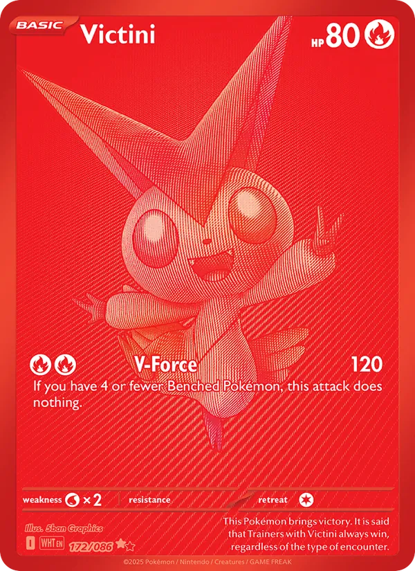 Victini, White Flare Nº 172
