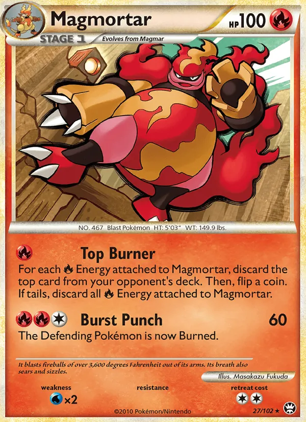 Magmortar, Triumphant No. 27