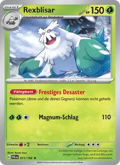 Rexblisar, Entwicklungen in Paldea No. 011 Holo