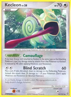 Kecleon, Secret Wonders No. 52 Normal