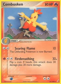 Combusken, Crystal Guardians No. 31 Normal