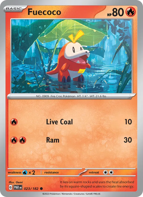 Fuecoco, Paradox Rift No. 023