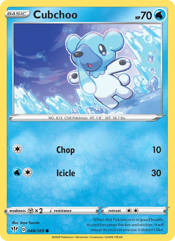 Cubchoo, Darkness Ablaze No. 48