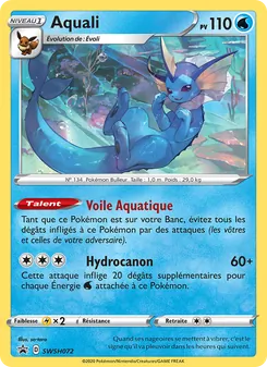 Aquali, Promo SWSH Nº SWSH072 Holo
