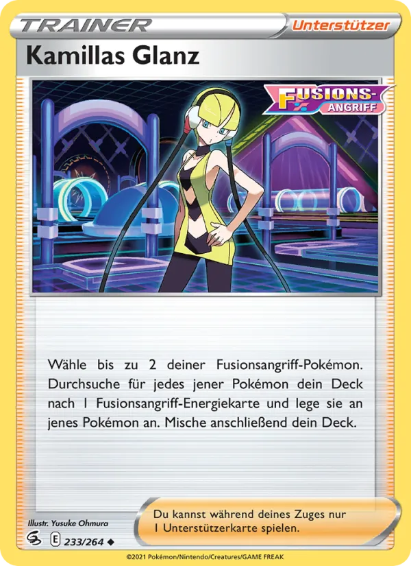 Kamillas Glanz, Fusions Angriff Nº 233