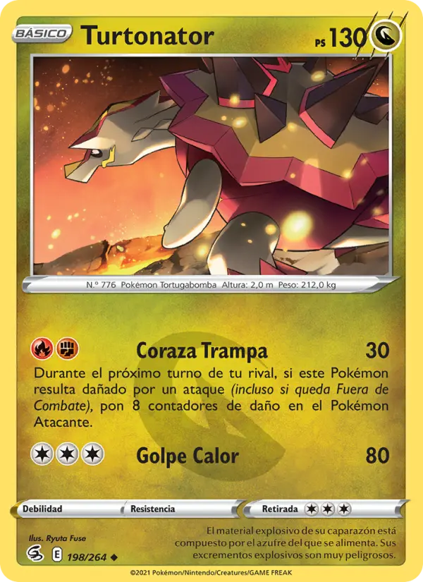 Turtonator, Golpe Fusión No. 198