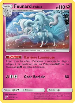 Feunard d’Alola, Duo de Choc No. 111 Normal