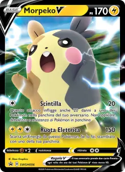 Morpeko V, SPSC Promo No. SWSH056 Holo