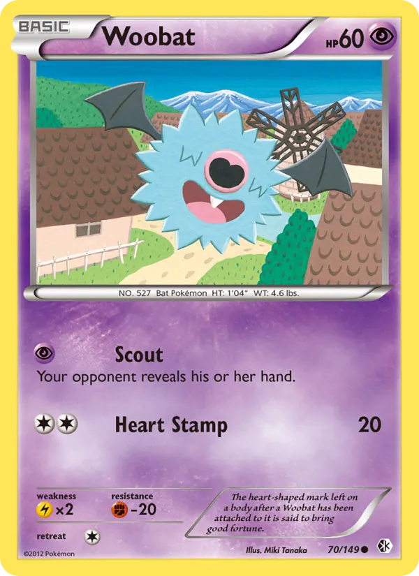 Woobat, Boundaries Crossed No. 70
