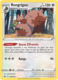 Rongrigou, Règne de Glace Nº 128 Holo