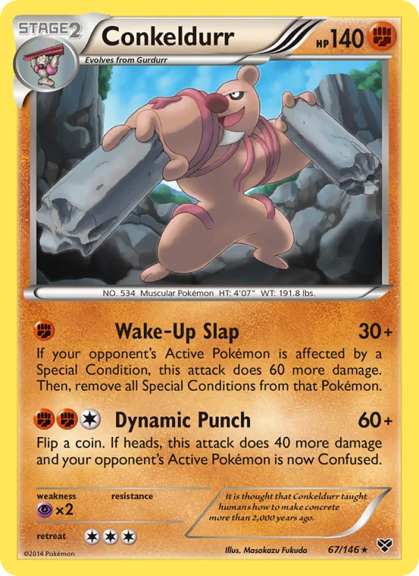 Conkeldurr, XY Nº 67