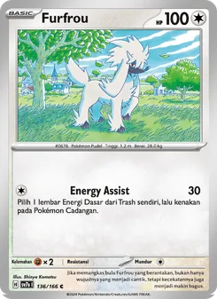 Furfrou, Bimbingan Rasi No. 136 Normal