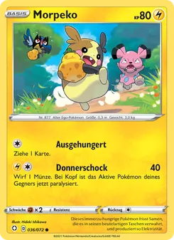 Morpeko, Glänzendes Schicksal No. 36 Normal