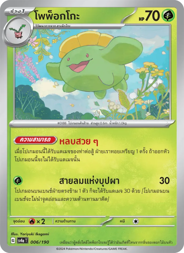 โพพ็อกโกะ, ไชนีเทรเชอร์ex No. 006