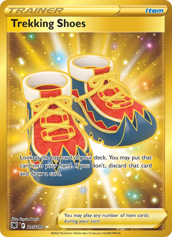 Trekking Shoes, Astral Radiance No. 215