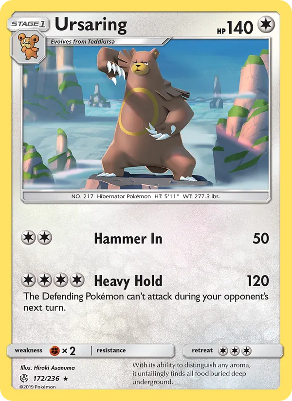 Ursaring, Cosmic Eclipse Nº 172