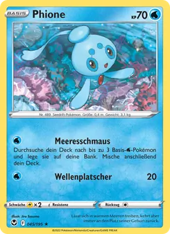 Phione, Silberne Sturmwinde No. 045 Normal