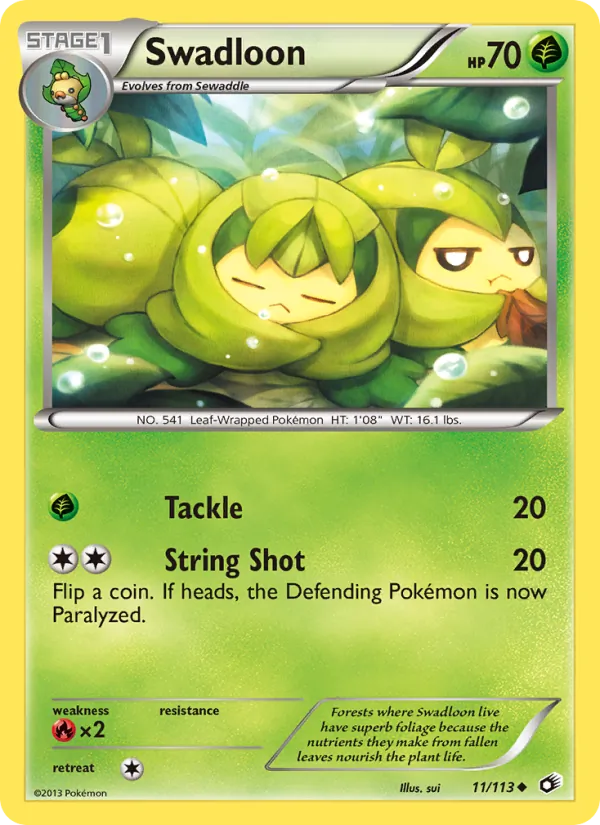 Swadloon, Legendary Treasures No. 11