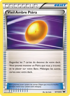 Vieil Ambre Ptéra, Explorateurs Obscurs Nº 97 Normal
