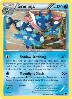 Greninja, BREAKpoint Nº 40 Normal
