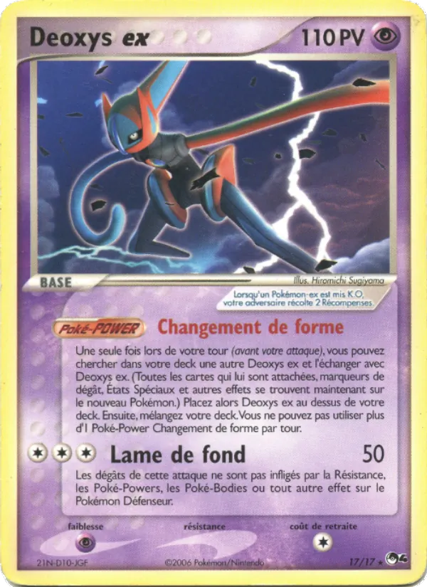 Deoxys ex, POP Série 4 No. 17