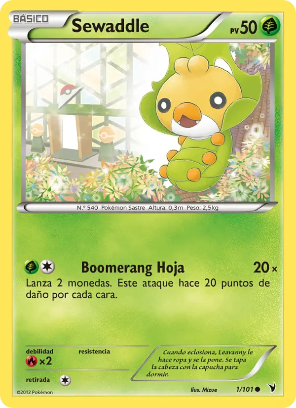 Sewaddle, Nobles Victorias No. 1
