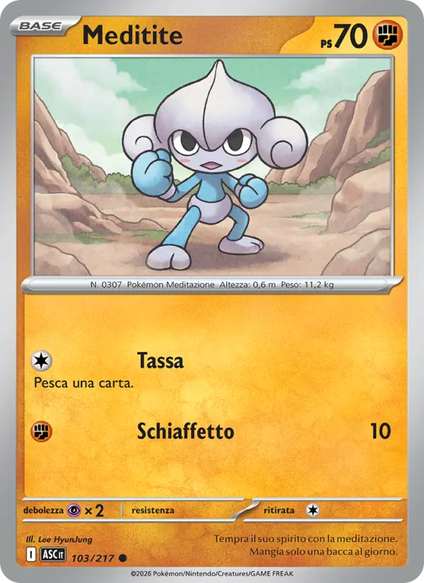 Meditite, Ascesa Eroica Nº 103