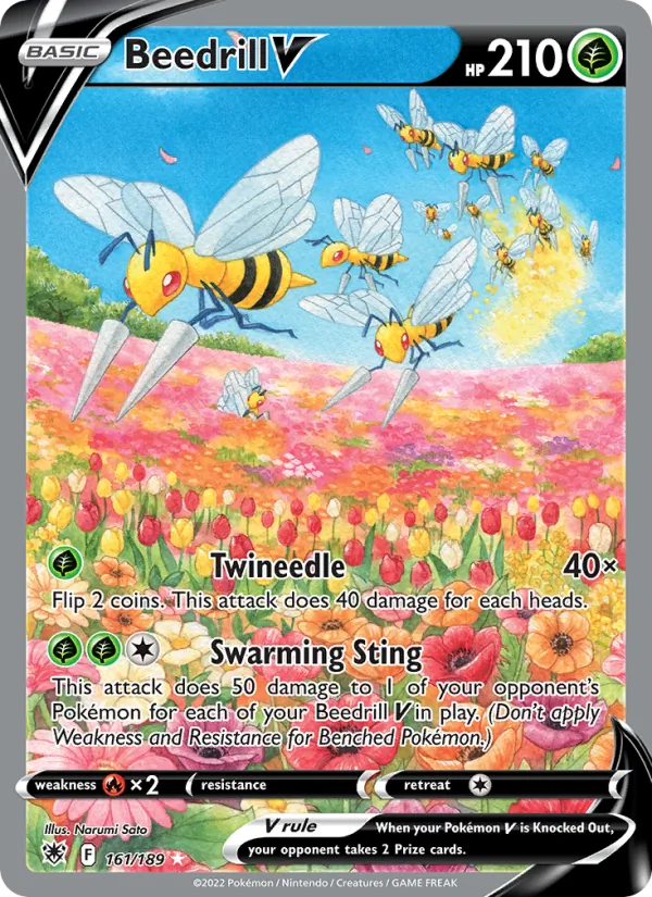 Beedrill V, Astral Radiance Nº 161