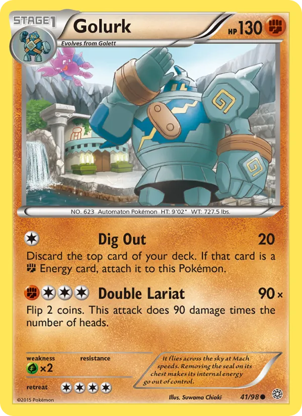 Golurk, Ancient Origins No. 41