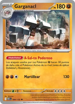 Garganacl, Megaevolución Nº 084 Normal
