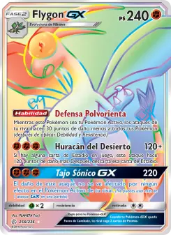 Flygon GX, Eclipse Cósmico No. 256 Normal