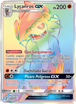 Lycanroc GX, Albor de Guadianes Nº 156 Normal