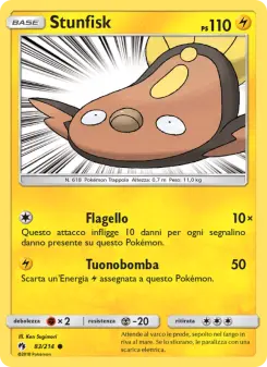 Stunfisk, Tuoni Perduti Nº 83 Normal