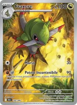 Fraxure, Luce Nera No. 146 Holo